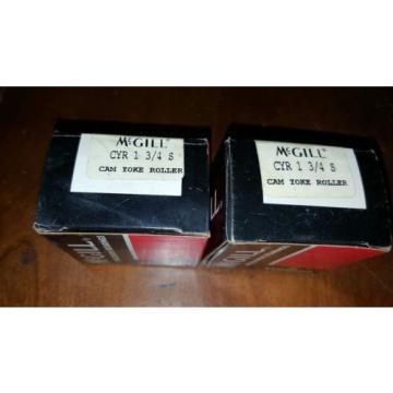 2 pcs. McGill CYR 1 3/4 S Bearing