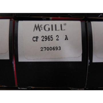 NEW Lot of 10 McGill Cam Follower Bearings CF 2965 2 A