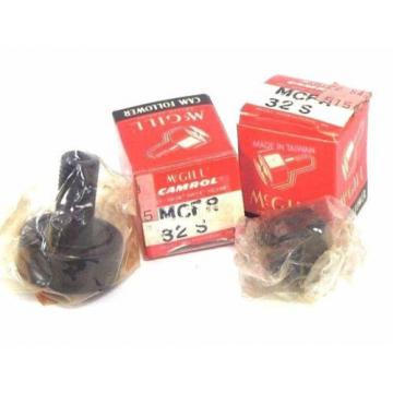 LOT OF 2 NIB MCGILL, MCFR 32 S, CAM FOLLOWERS, MCFR32S