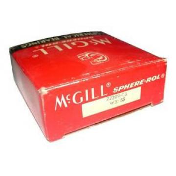 NEW MCGILL SPHERICAL BEARING 45MM X 100MM X 36MM 22309-C3 W33 SS (2 AVAILABLE)