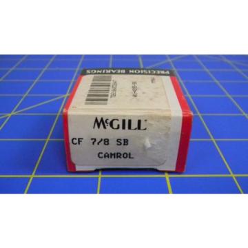 McGill, Camrol, Cam Follower, CF 7/8 SB, NIB