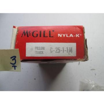 NEW IN BOX CGILL NYLA-K PILLOW BLOCK C-25-1-1/4   (116)