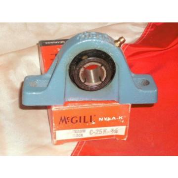 McGILL C-25-K-3/4 NYLA-K PILLOW BLOCK BEARING C25K34