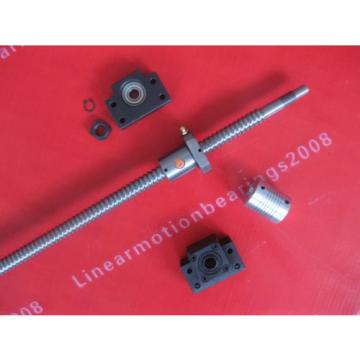 1antibacklash L623149/L623114  ballscrew ball screw 1605-1150mm-C7+BK12 BF12 + coupling  for CNC Roller Bearing