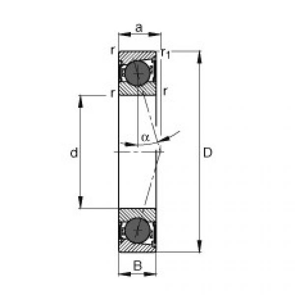 FAG   670TQO950-1   Spindellager - HCB71901-C-2RSD-T-P4S Bearing Catalogue #1 image