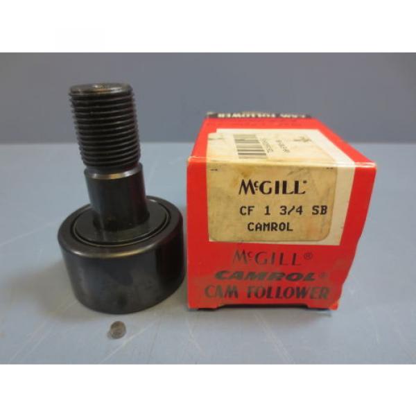 1 Nib McGill CF-1-3/4-SB Cam Follower Bearing RD 1.7500&#034; RW 1.0000&#034; SD .7500&#034; #1 image