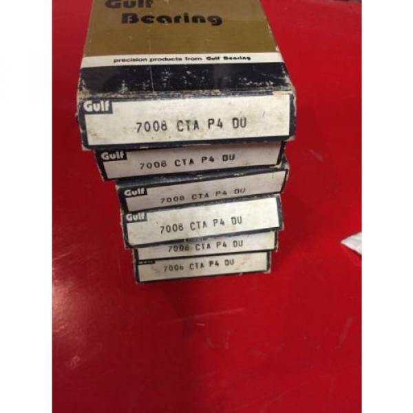 7008X2TAUEP7   850TQO1220-1   RHP New Angular Contact Ball Bearing 7008 CTA P4 DU ABEC 7 Tapered Roller Bearings #2 image