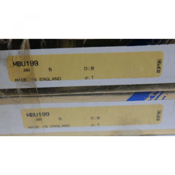 LOT   M281349D/M281310/M281310D   OF 2 NIB RHP MBU199 PRECISION  9-7-5 Bearing Catalogue #2 image