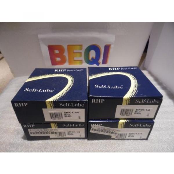 NSK   558TQO736A-2   RHP MFC1. 1/4  Flanged Bearing Unit 4 Hole MFC1 1/4 NIB LOT OF 4 Bearing Catalogue #1 image